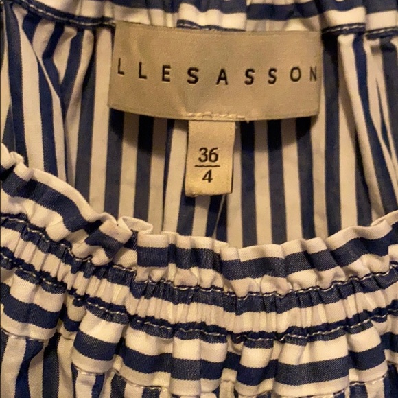 Pinstripe Elle Sasson Shift Dress 36/4 - Picture 5 of 11